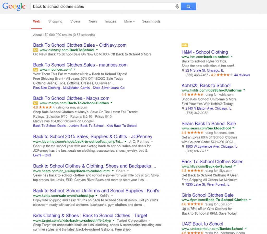 Paid Search Tips for Back-to-School Season